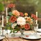 Artificial Flowers Burnt Orange Rose 25pcs Real Looking Fake Roses w/Stem for DIY Wedding Bouquets Centerpieces
